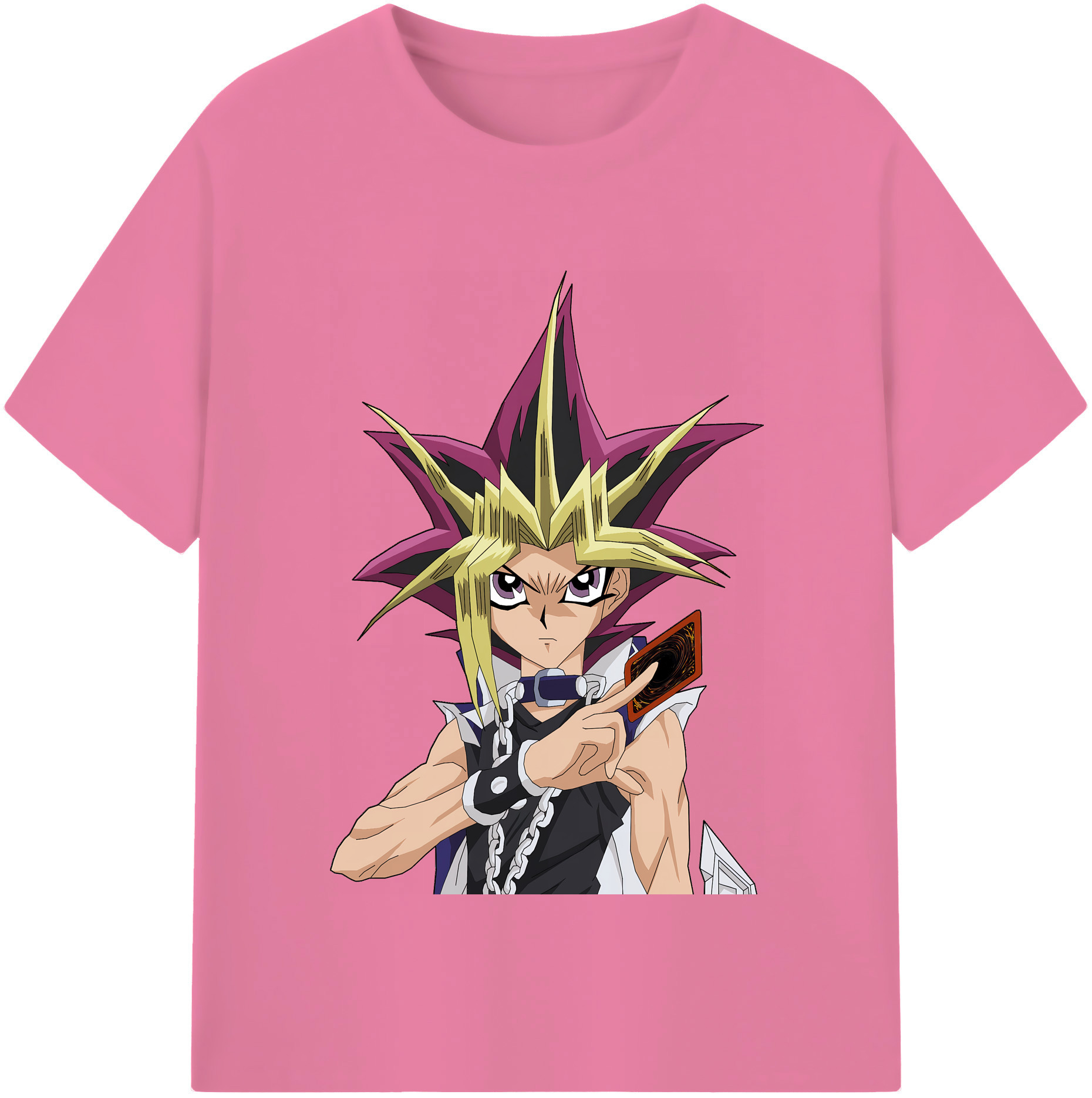 （画像用） 遊☆戯☆王 Yu-Gi-Oh! 綿100％半袖Tシャツ（フロントプリント）